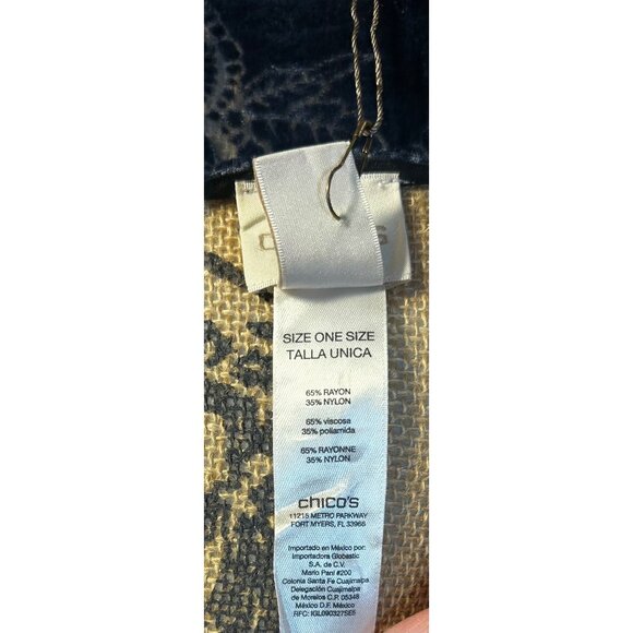 Velvet Burnout Poncho Top S/M OS NWT Navy Purple Semi-sheer Fairy Whimsy Witchy - Picture 5 of 7